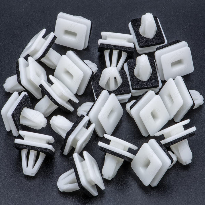 20pcs Front Lower Fender Rocker Molding Retainer Clip Fastener 91504-SP1-003 for Honda Acura Accord Civic Clarity CR-V Fit HR-V Insight Odyssey Acura ILX Legend MDX RL RLX TL TLX ZDX.