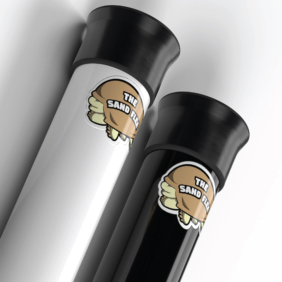 Sand Flea Surf Fishing Rod Holder Beach Sand Spike. 2, 3 or 4 Foot Lengths. Made from Impact and UV Resistant PVC. 100% USA Made. (White, 2)