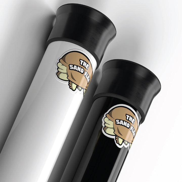 Sand Flea Surf Fishing Rod Holder Beach Sand Spike. 2, 3 or 4 Foot Lengths. Made from Impact and UV Resistant PVC. 100% USA Made. (White, 2)