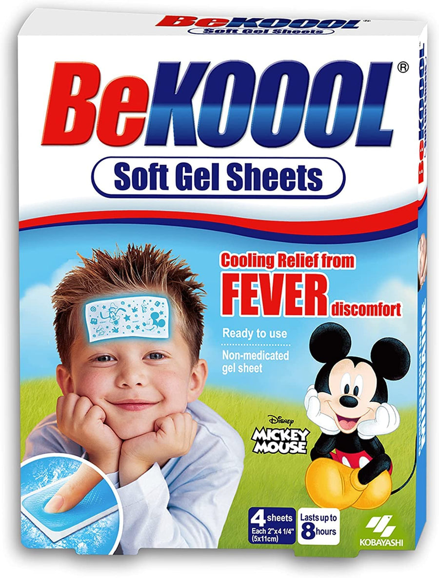 Be Koool Be Koool Soft Gel Sheets For Kids Pack of 3