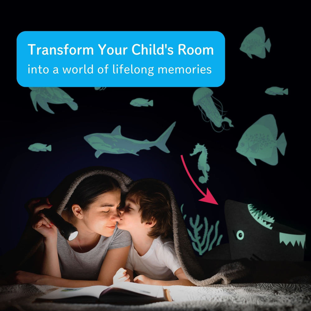 Glow in the dark Shark Hamper for Kids Unique Patented Design Large Durable Ideal for Toy Storage Kids Laundry Hamper Boys Hamper Baby Shark Laundry basket Kids Laundry Baskets Kids Hamper girls