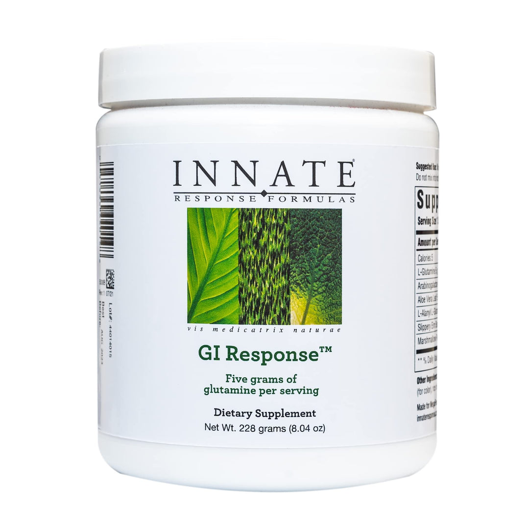 INNATE Response Formulas GI Response - Powdered Digestive Blend to Support Gastrointestinal Health - 5g Glutamine Per Serving - 30 Servings (228 Grams)