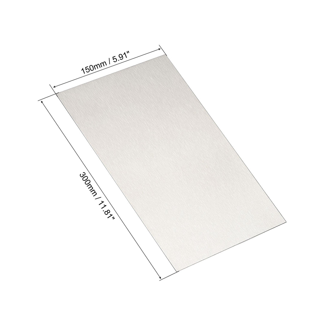 Aluminum Sheet, 300mm x 150mm x 1mm Thickness 5052 Aluminum Plate