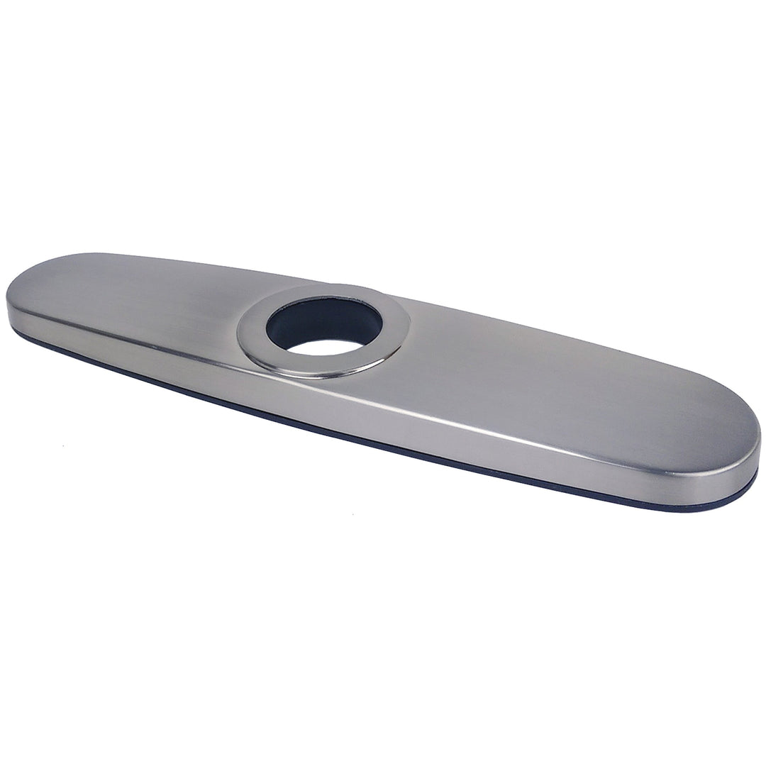 1920SS 10 Kitchen Sink Faucet Deck Plate, Stainless Steel Finish