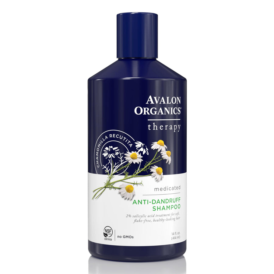 Therapy Medicated Anti-Dandruff Shampoo for Soft, Flake-Free Hair, 14 Fluid Ounces