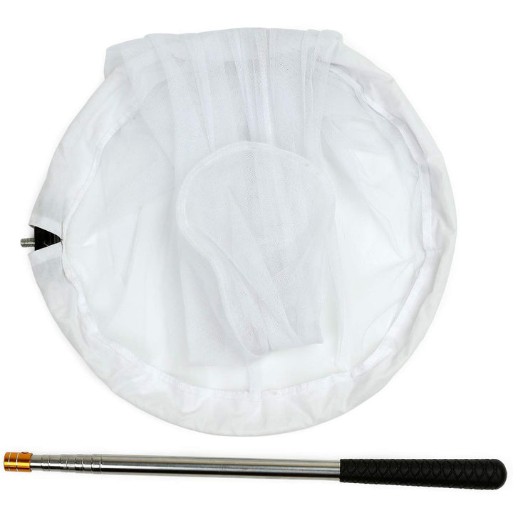 Insect and Butterfly Net with 14 Ring, 32 Net Depth, Handle Extends to 59 Inches