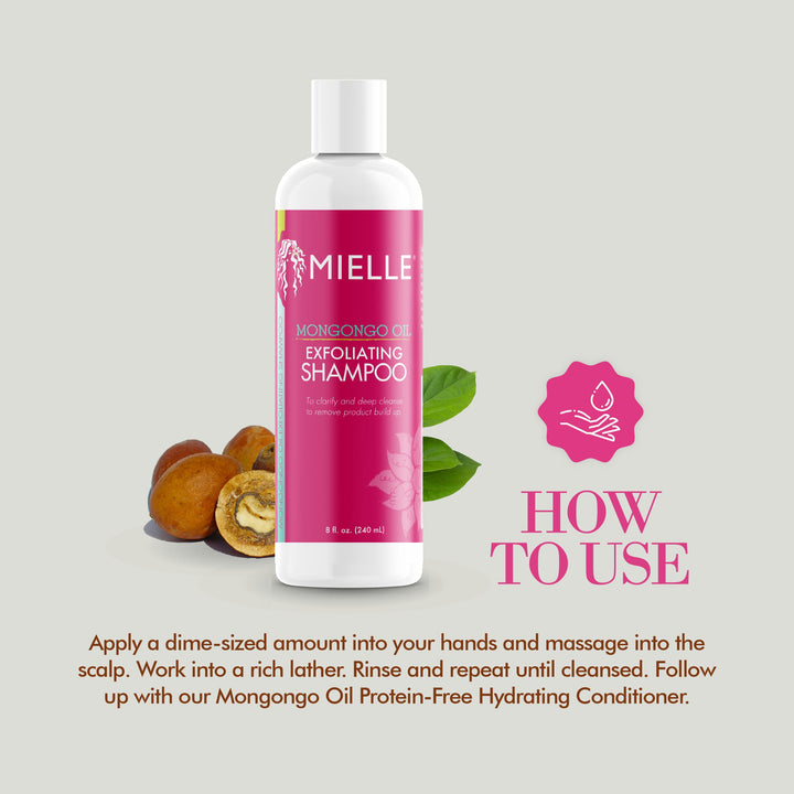 Mongongo Oil Exfoliating Shampoo, 8 Ounces