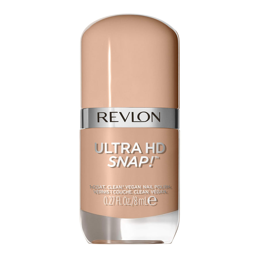 Ultra HD Snap Natural Rich Glossy Nail Polish Colors, 100% Vegan Formula, No Base and Top Coat Needed, 012 Driven, 0.27 Fl Oz