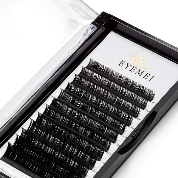 Mixed Tray Eyelash Extensions D Curl .15 Individual Silk False Eyelashes Extenson Volume Lashes Extension 8-14mm for Professional Makeup