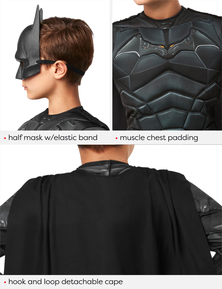 Boy's DC Batman: The Batman Movie Deluxe Costume, Large
