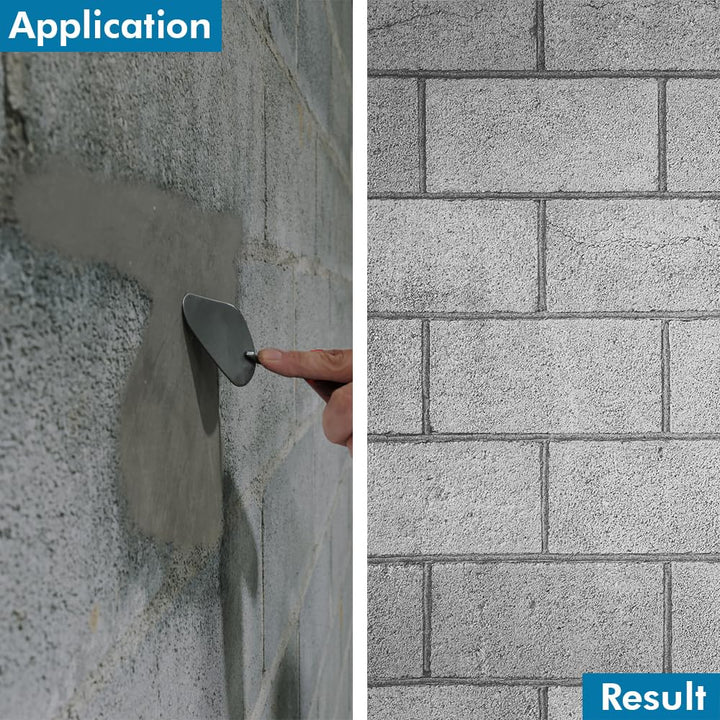 UGL DRYLOK Fast Plug Hydraulic Cement, 4 lb – Stops Water Leaks Instantly, Sets in 3-5 Minutes, Ideal for Masonry Cracks, Gray