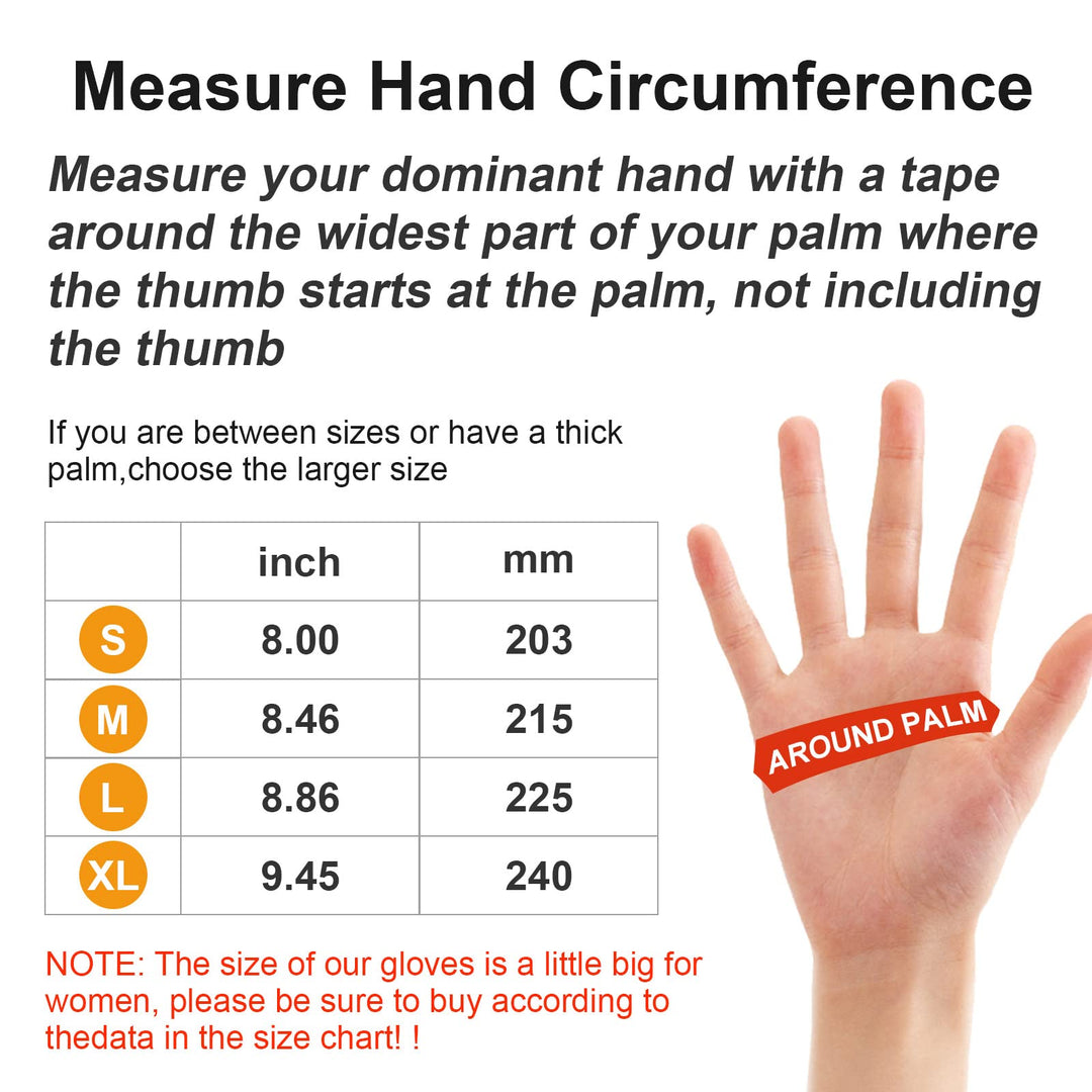 Leather Work Gloves Flex Grip Tough Cowhide Gardening Glove for Wood Cutting/Construction/Truck Driving/Garden/Yard Working for Men and Women 1 Pair (Gold,Medium)