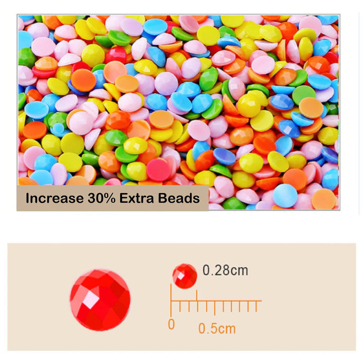 Diamond Painting Kits for Adults, DIY Snow White Horse and Cute Dog Diamond Painting Full 5D Diamond Art Kits Horse Dog Rhinestone Picture Art Craft for Home Wall Decor,11.8X 17.7inch