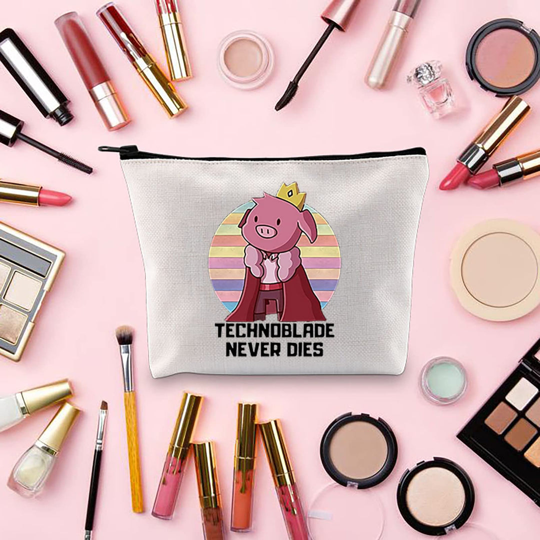 Dream Gamers Gift Game Never Dies Makeup Bag Game Lover Merch Gamers Gift Dream Team Gift(Dream Bag)