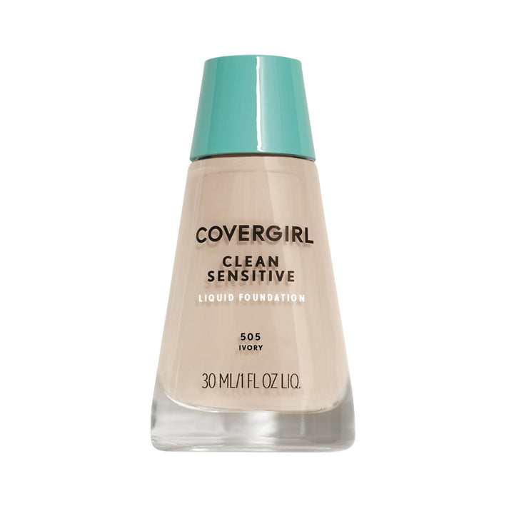 , Clean Sensitive Skin Foundation, Ivory, 1 Count (packaging may vary)