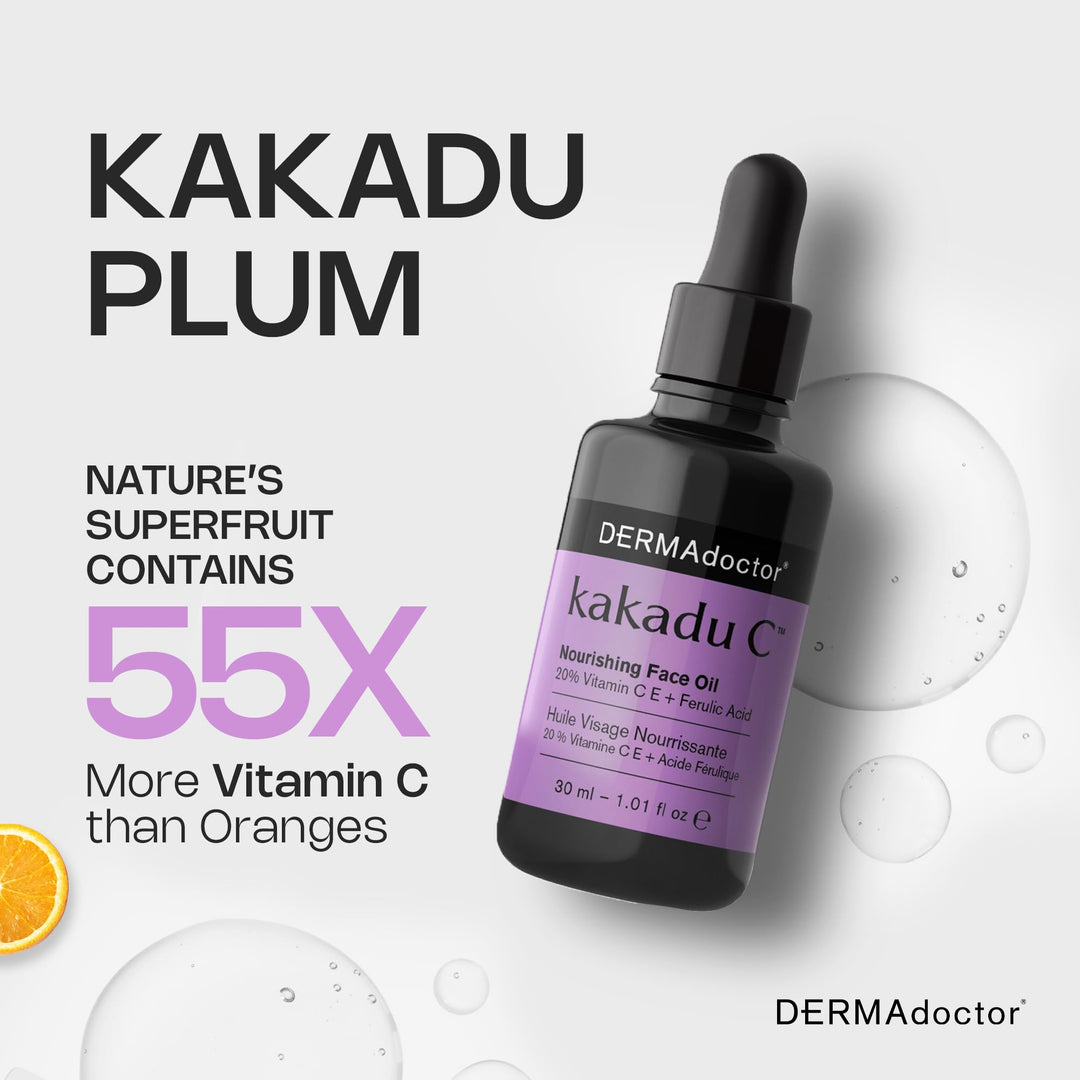 20% Vitamin C Face Oil with Vitamin E & Ferulic Acid | Kakadu C High-Potency Evening Oil, Anti-Aging, Brightening & Hydrating Glow | For All Skin Types – 1.01 fl oz