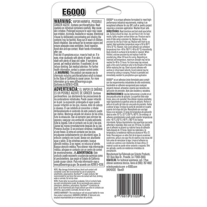 231020 Adhesive with Precision Tips, 1.0 fl oz