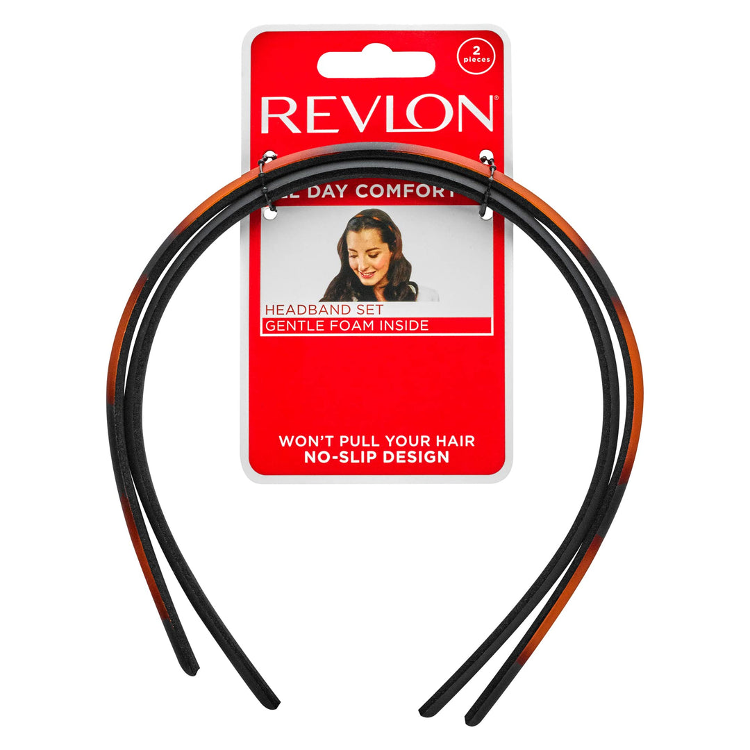 Revlon Soft Touch Headbrands, 2 Count