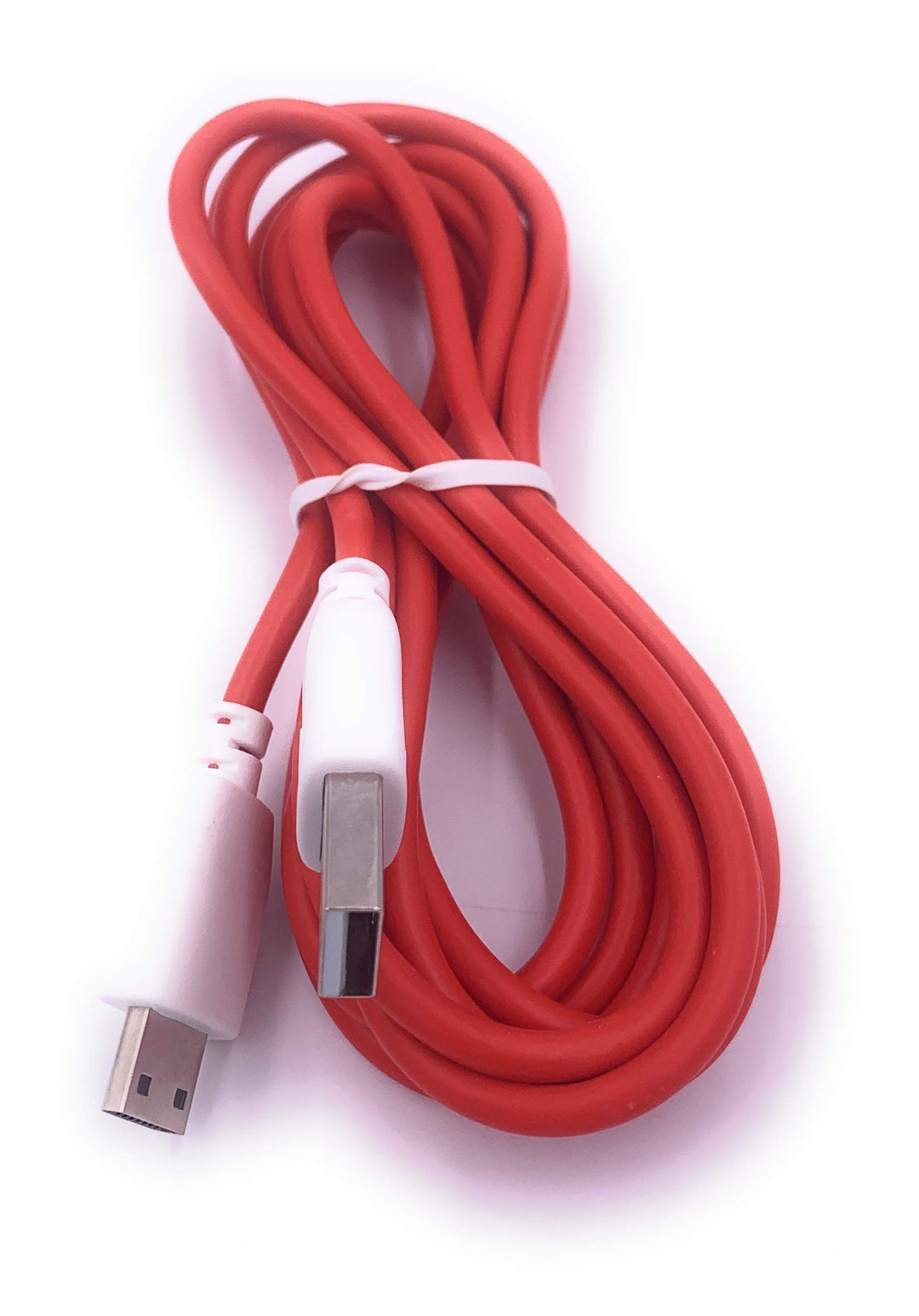 Xcivi USB Data Charger Cable Cord for Fuhu Tablets Nabi DreamTab, nabi 2S, nabi Jr., Jr. S, XD, Elev-8, 6 FT/2m (Red)
