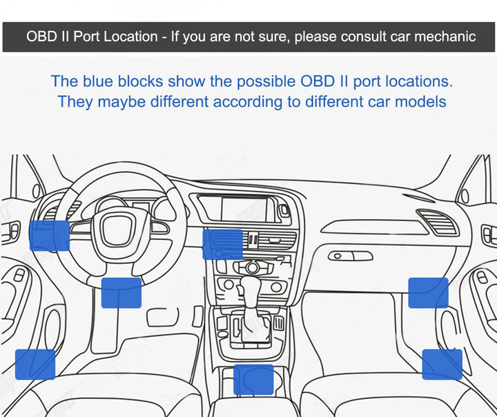 Car OBD2 Dash Camera DVR Charging Cable Micro USB Power Adapter with Switch Button - 16Pin OBD2 Connector Direct Charger for Gps Camcorder Tablet E-dog Phone(HTC Samsung Blackberry) - 11.5FT 12-24V