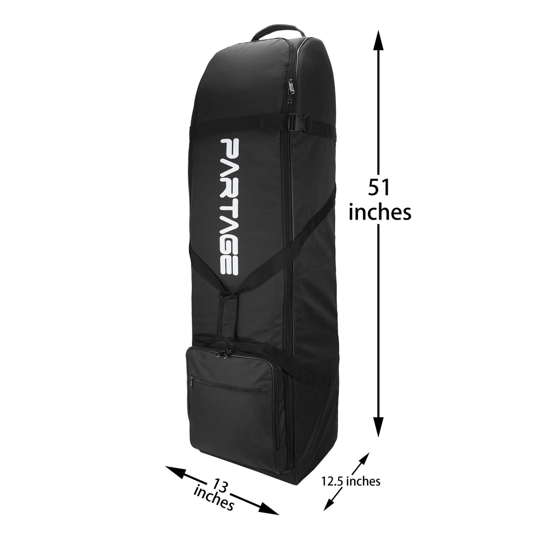 Golf Travel Bag,Golf Travel Case for Airlines -Black
