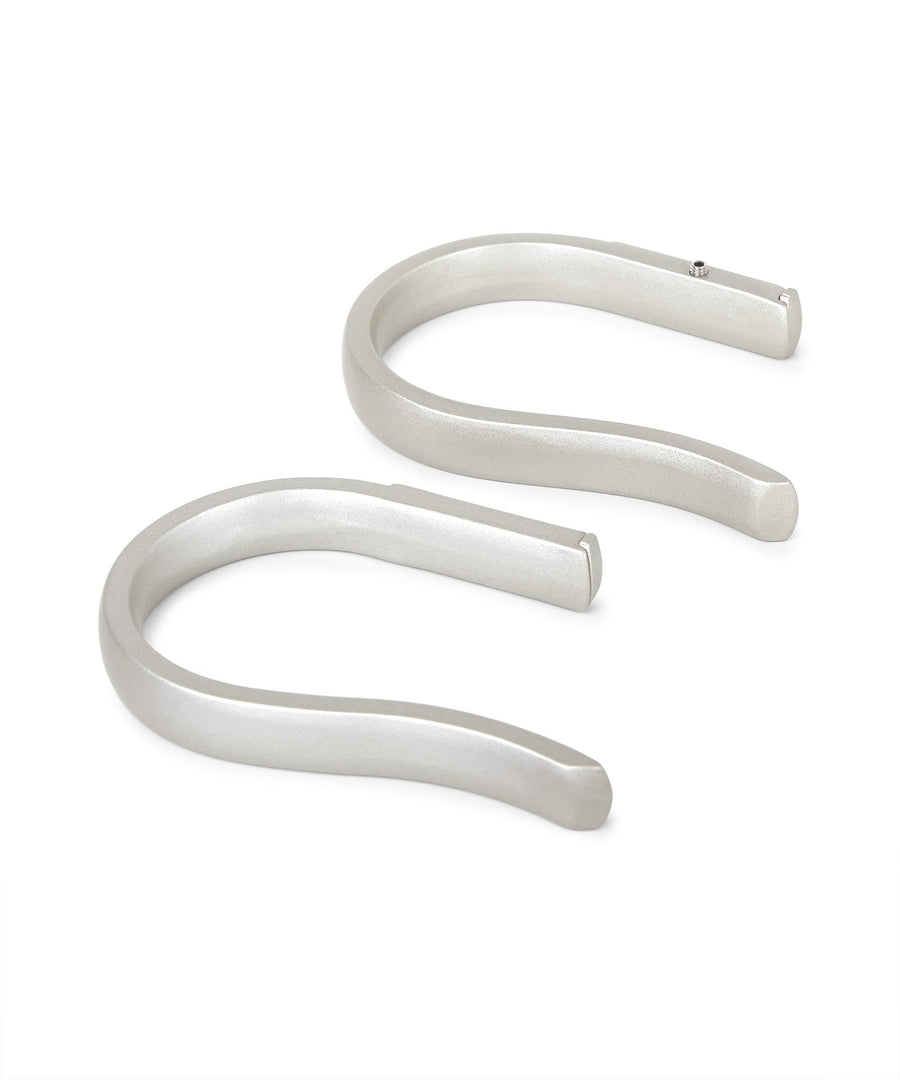 Curtain Holdback for Window Treatment Drapery Rod, Nickel
