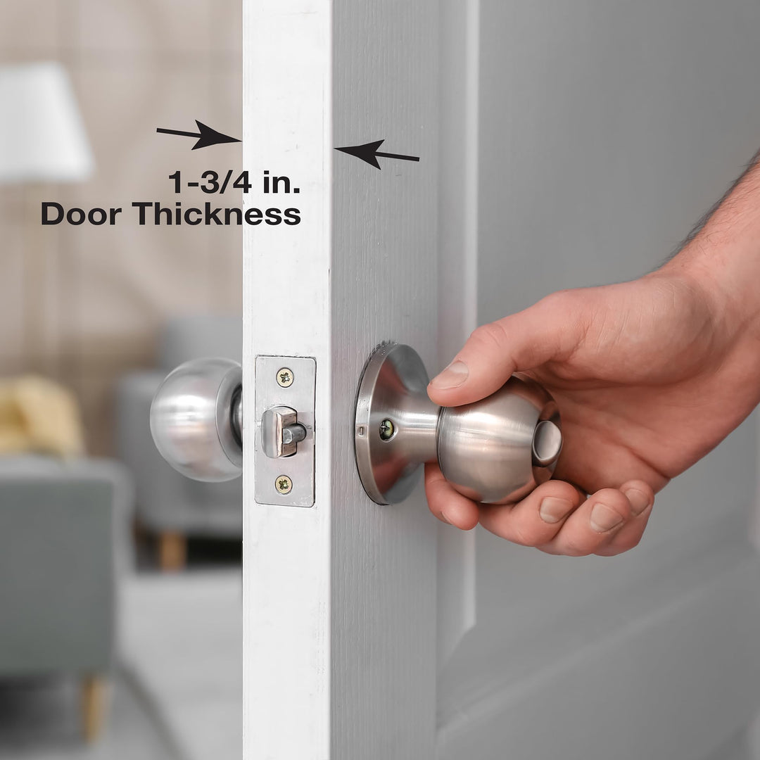 Products U 9573 Door Reinforcer 1-3/4-Inch Thick by 2-3/8-Inch Backset 2-1/8-Inch Bore, Antique Brass
