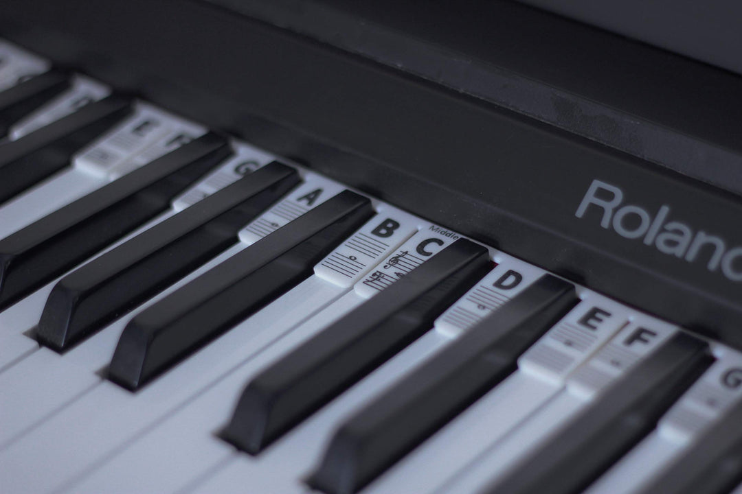 The Piano Rake (Piano Guide) | Learn Notes Instantly | Ultimate Accessory | Better Than Messy Stickers | Fits All Full-Size Key Pianos & Keyboards | 35 Key Length Shows Grand Stave