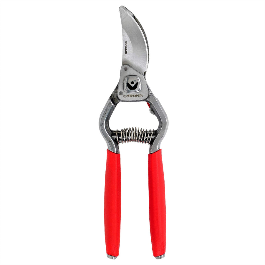 BP15180 Forged Steel ClassicCUT Bypass Hand Pruner - 1 inch Cut Capacity Stem and Branch Garden Shears, Red