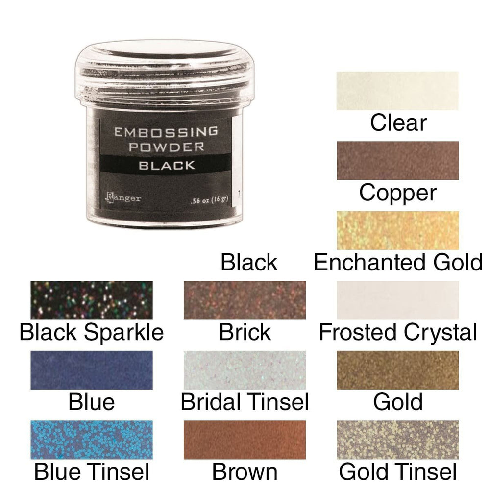 Embossing Powder, .50 Ounce Jar, Clear