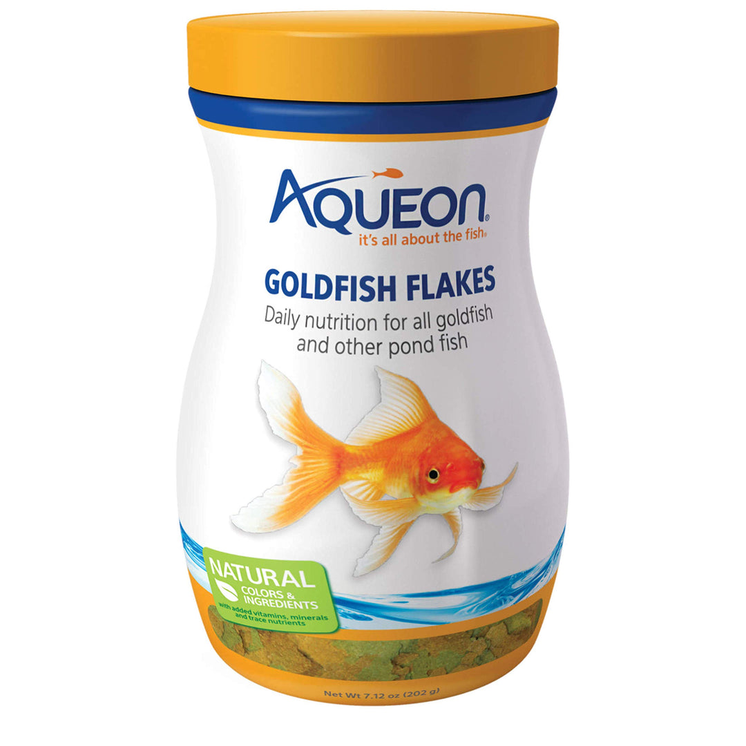 Goldfish Fish Food Flakes, 7.12 Ounces
