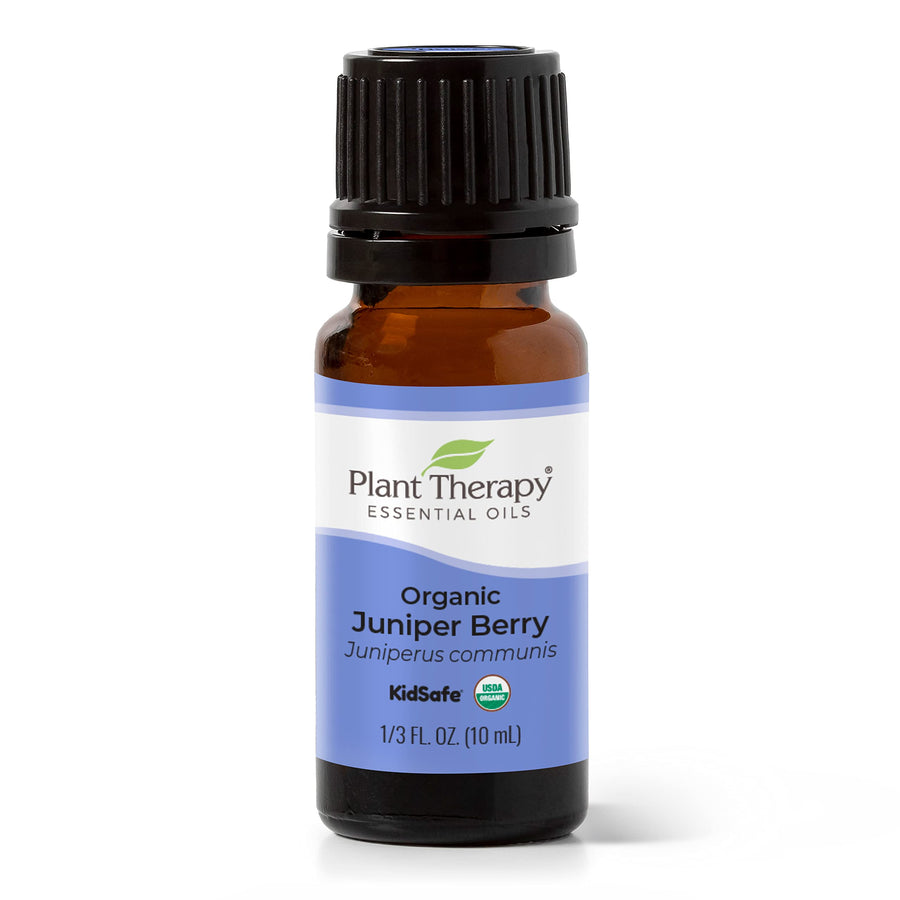Organic Juniper Berry Essential Oil 100% Pure, Undiluted, Natural Aromatherapy, Therapeutic Grade 10 mL (1/3 oz)