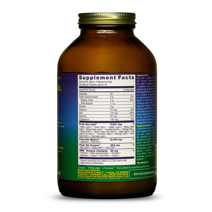 HealthForce SuperFoods Vitamineral Green 300 Grams Powder