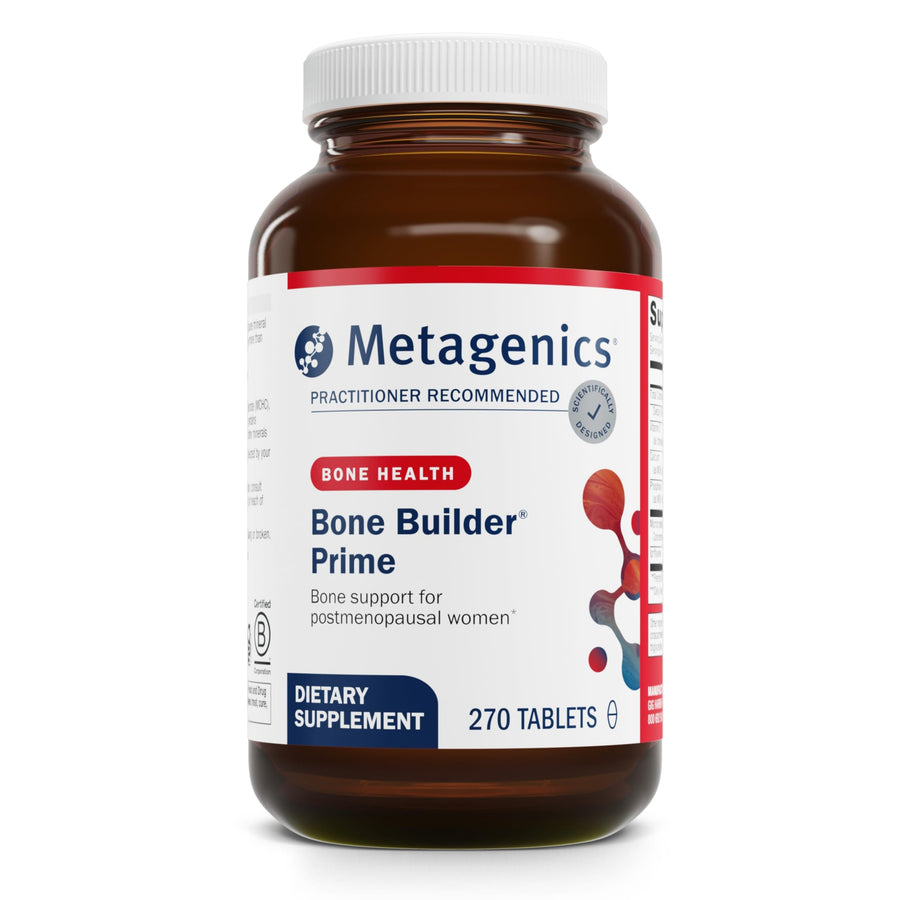 Bone Builder Prime - Ipriflavone Bone Strength Supplement* - Comprehensive Mineral Support* - With Calcium, Vitamin D & Ipriflavone- Non-GMO - Gluten-Free - 270 Tablets