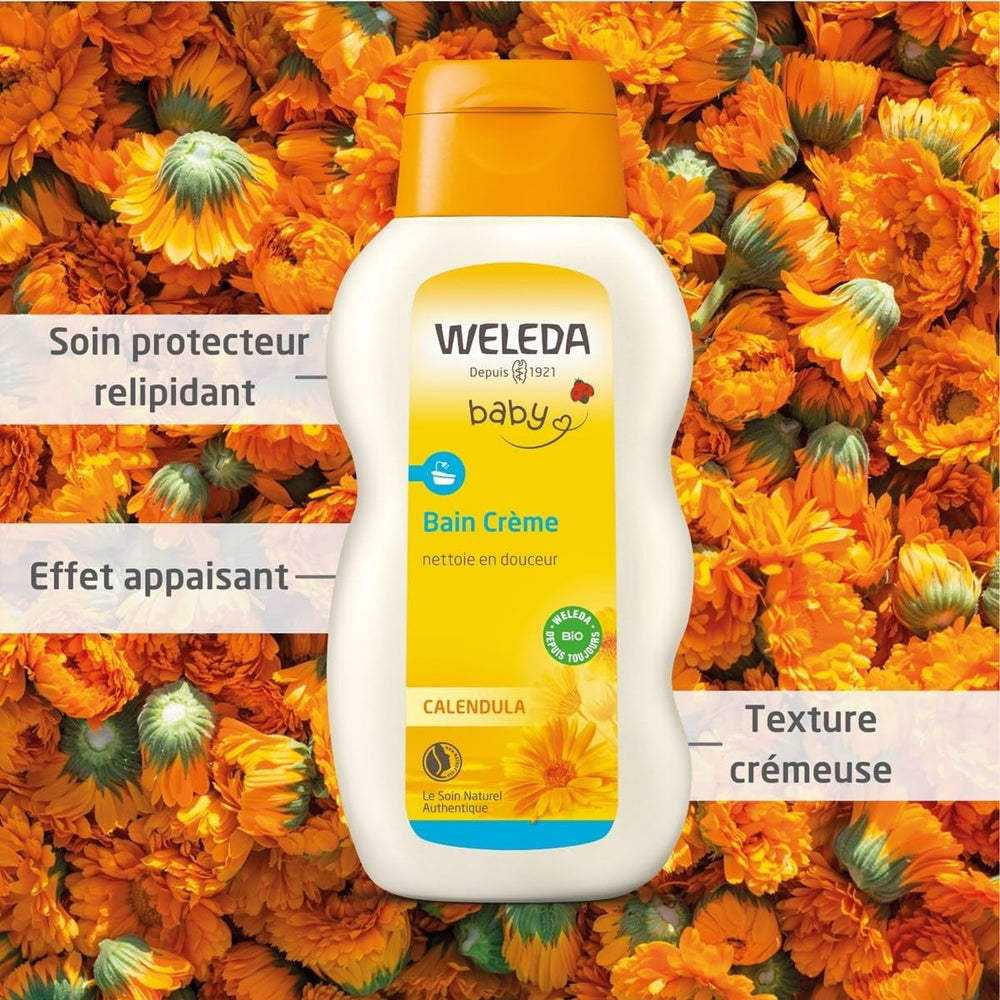 Calendula Baby Cream Bath, 6.8 Fl Oz
