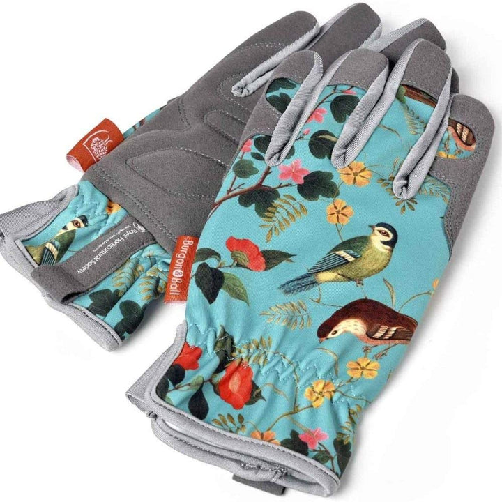Burgon & Ball Flora & Fauna Design Flexible and Durable Ladies Premium Gardening Pruning Gloves one size fits all