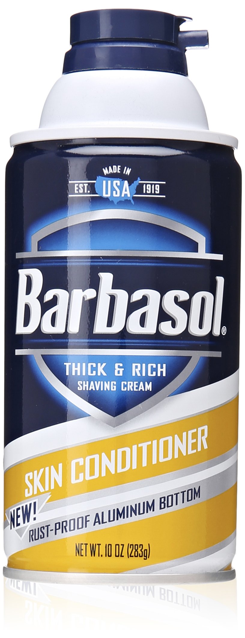 Skin Conditioner Thick and Rich Shaving Cream for Men, 10 Ounce