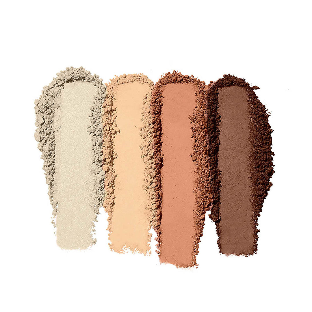 CosmeticsContour Palette, 4 Powder Shades Bronzer & Shader, LightorMedium, 0.56 Ounce