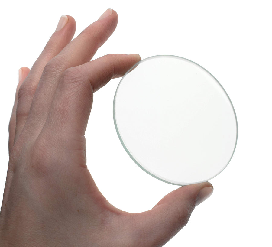 Double Convex Lens, 1000mm Focal Length, 3 (75mm) Diameter - Spherical, Optically Worked Glass Lens - Ground Edges, Polished - Great for Physics Classrooms