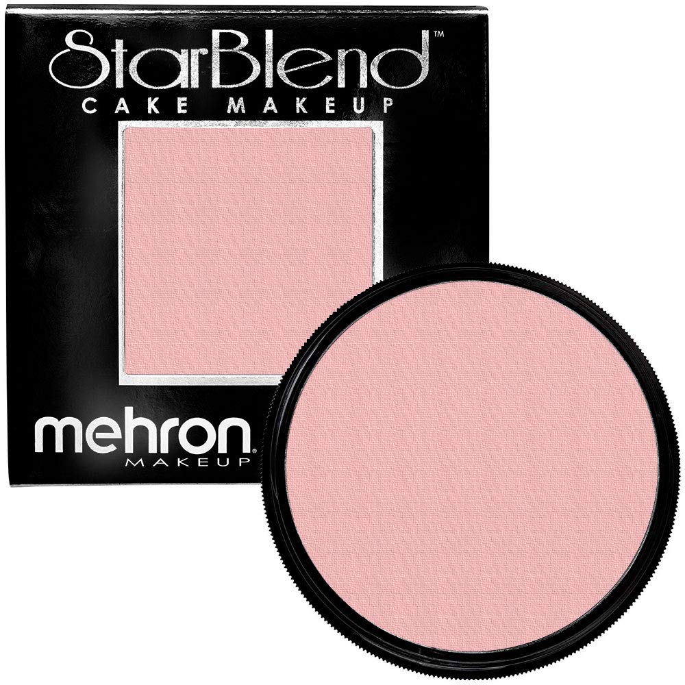 StarBlend Cake Makeup LIGHT BEIGE BLUSH - 2 oz. Wet/Dry