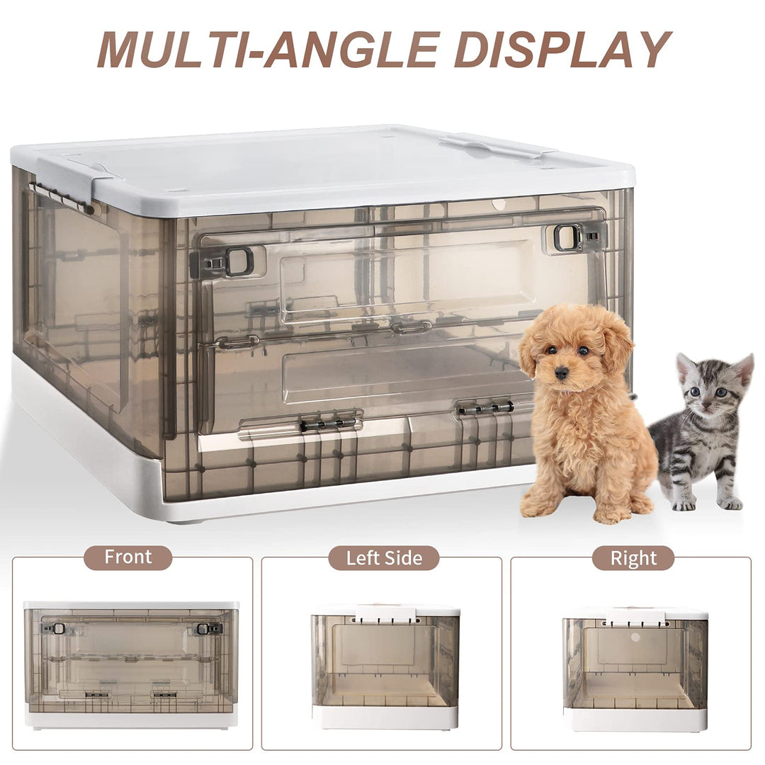 Nebulization Box,Cat Nebulizer Box Nebulizer for Dogs,Kitten Incubator,Heating Unit not Included, Puppy Incubator with Nebulization (55L)