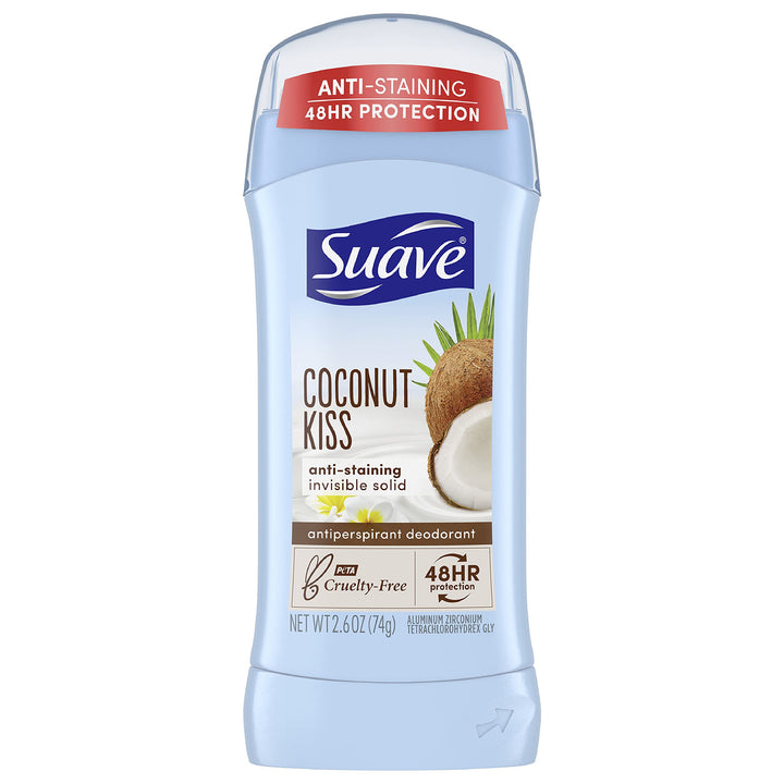 Invisible Solid Antiperspirant Deodorant, Coconut Kiss, 2.6 Ounce