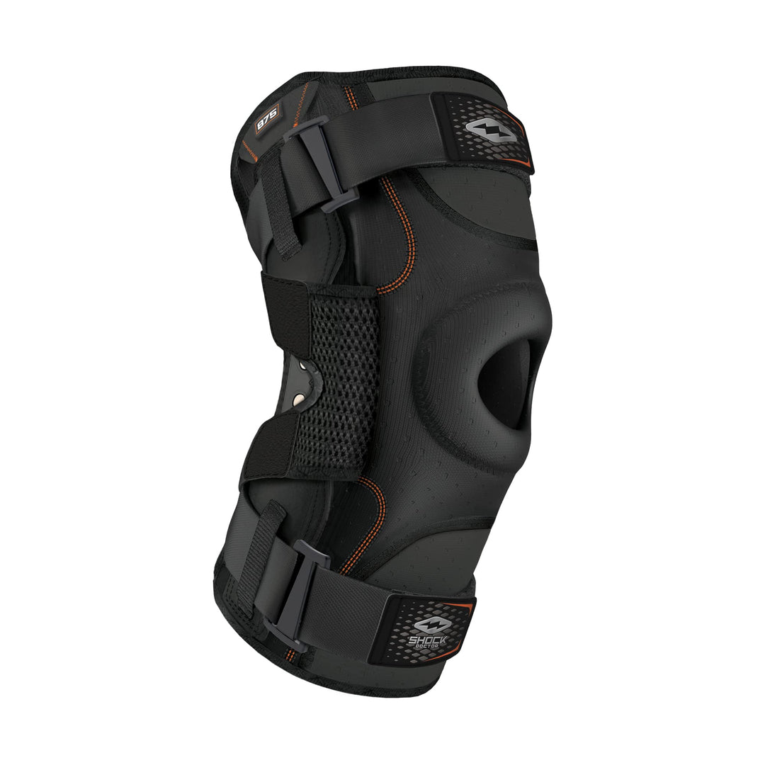 Knee Brace, Compression Knee Brace for Men & Women, Hinged Knee Brace with Side Stabilizers, Maximum Support, Adjustable Dual Hinges, Knee Braces and Knee Support