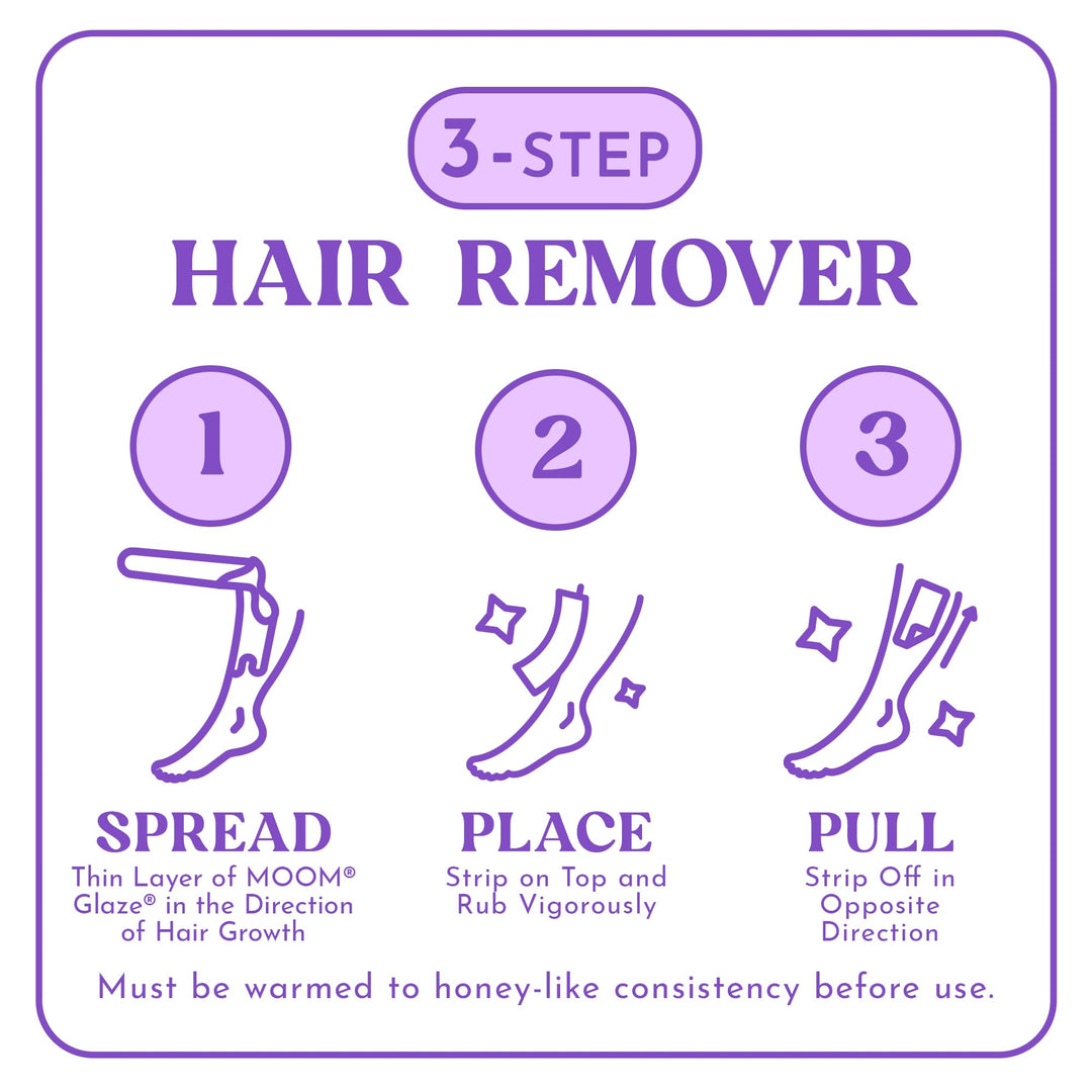 Organic Hair Removal Kit With Lavender Spa Formula 1 Kit