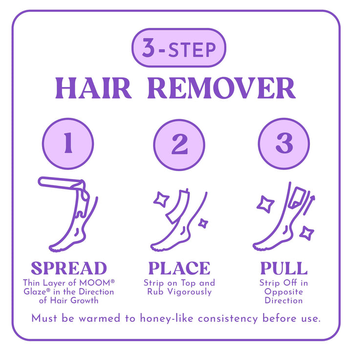 Organic Hair Removal Kit With Lavender Spa Formula 1 Kit