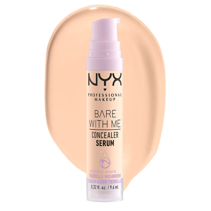 PROFESSIONAL MAKEUP Bare With Me Concealer Serum, Up To 24Hr Hydration - Fair