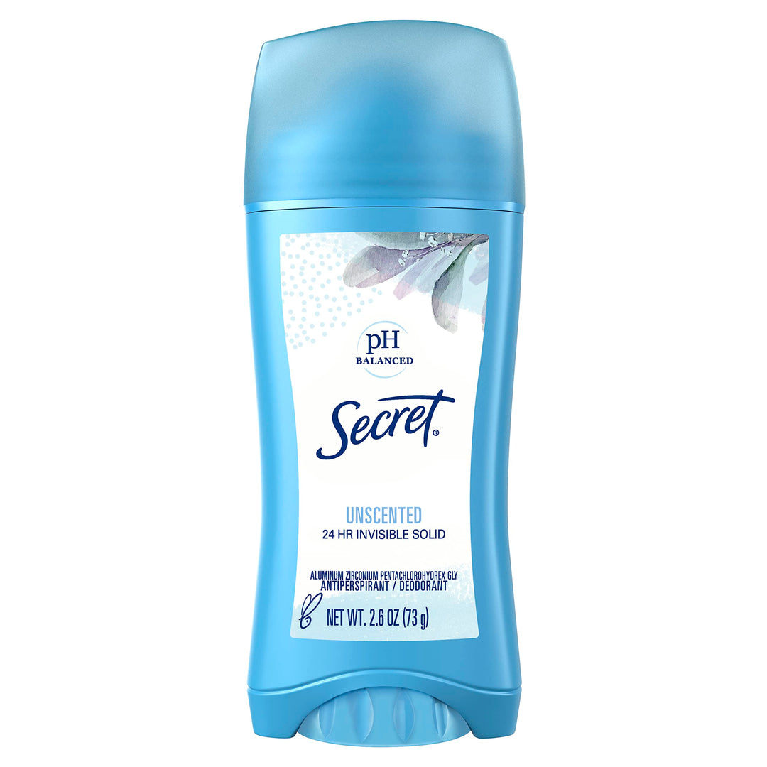 Original Unscented Women's Invisible Solid pH Balanced Antiperspirant & Deodorant 2.6 Oz