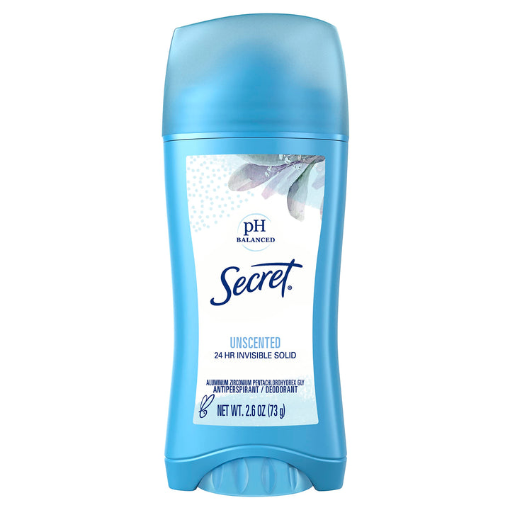 Original Unscented Women's Invisible Solid pH Balanced Antiperspirant & Deodorant 2.6 Oz