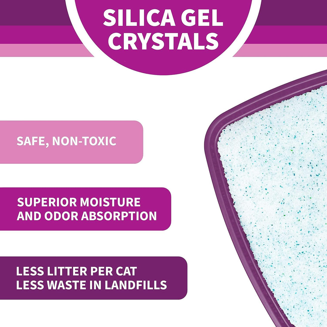 Micro Crystals Unscented Non-Clumping Crystal Cat Litter with Odorbond, 10.5 Pounds