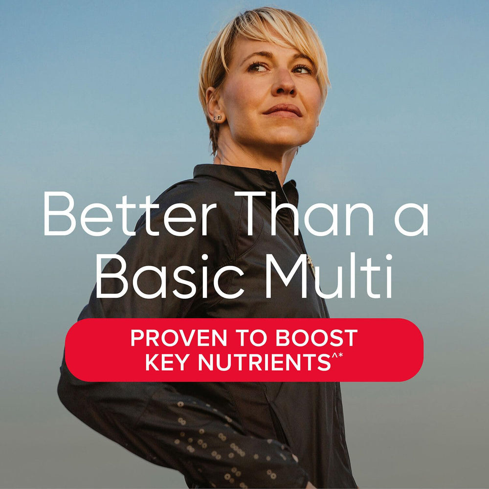 Women’s Active Multivitamin Clinically Proven for Nutrition, Exercise Recovery, Energy Production, Bone Health, Beauty, Immune, Biotin, Iron, Zinc, 180 Caplets